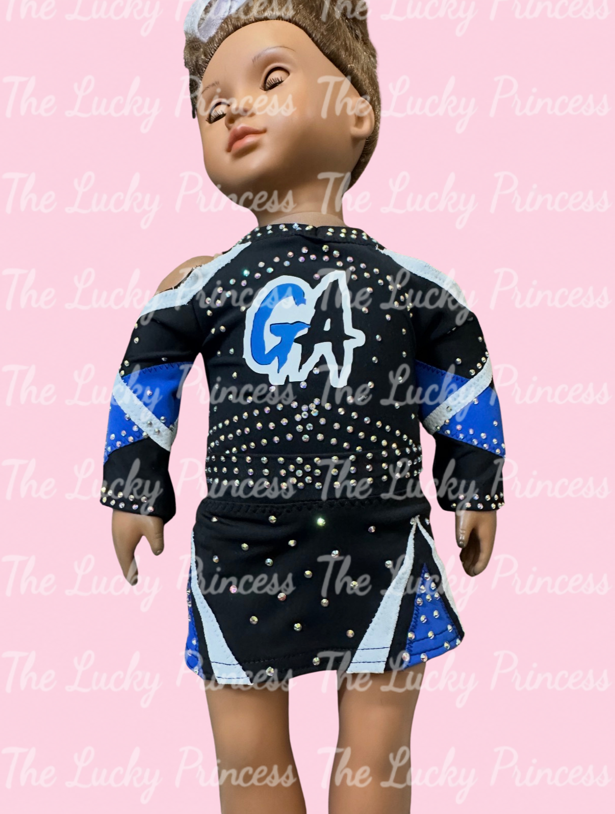 2027 GENESIS Athletics Quantum GA team uniform for ag girl 18” doll *team pricing*