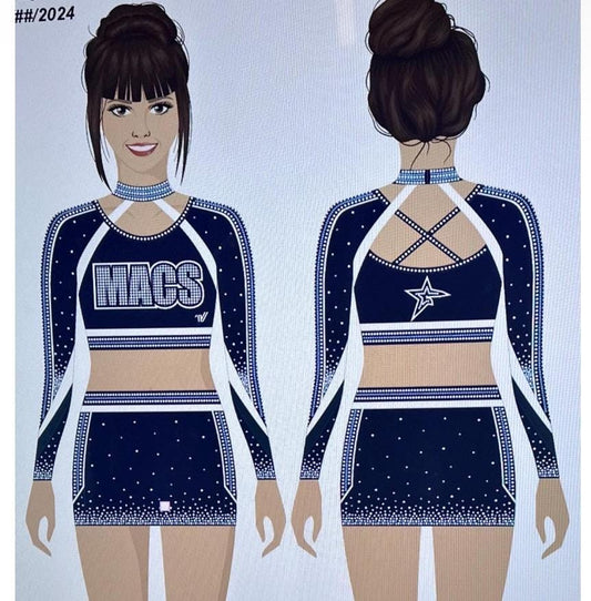2025 MACS team uniform for ag girl 18” doll *team pricing*
