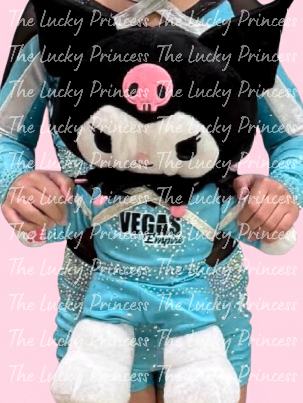 Custom Mascot animal plushie uniform made to match cheer uniform logo team pet or build a bear