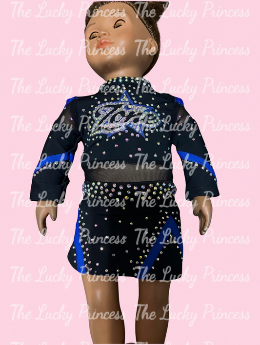 Zone cheer uniform for American girl doll 18” made to match uniform