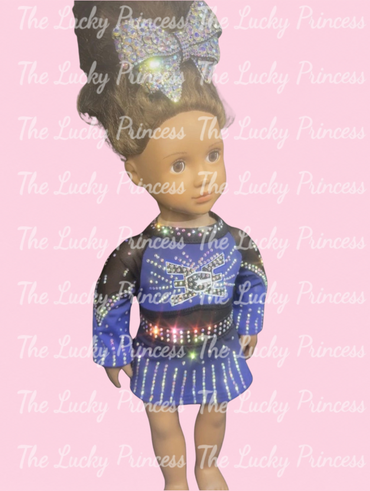 2027 Elite ece cheer uniform for American girl doll 18” East celebrity elite