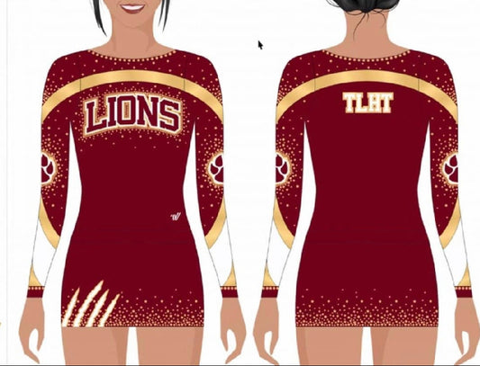 LIONS uniform for American Girl doll 18” as shown